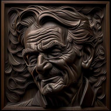 3D model Garry Trudeau (STL)